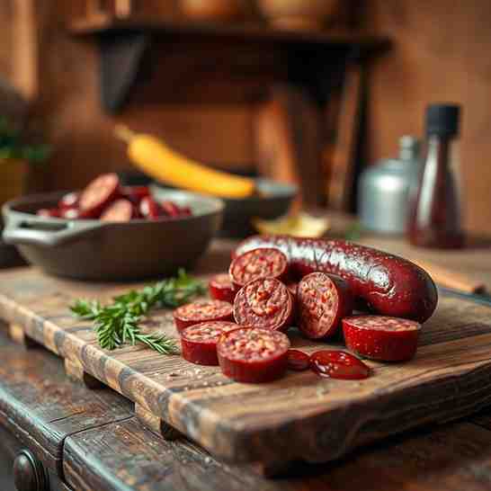 Morcilla Blood Sausage at Home